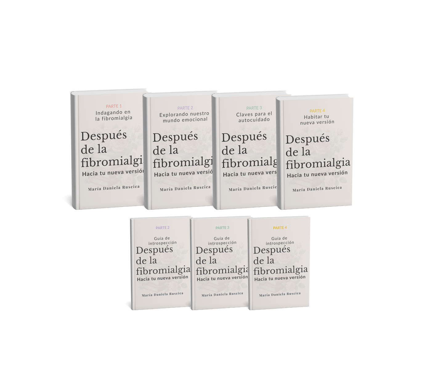 SERIE COMPLETA 4 libros digitales + 3 Guías de introspección